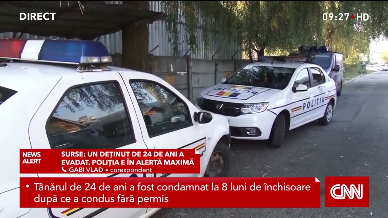 Un deținut de la Penitenciarul Galați a evadat. Poliția e în alertă