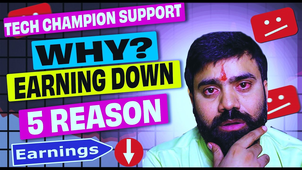 Why YouTube Earning Down? |  Youtube Earning Down Keu Huwa | @YoutubeWaleBaba86