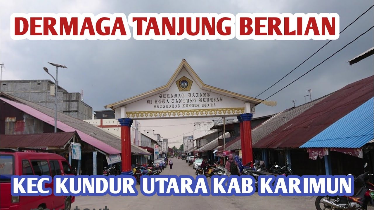 Suasana Dermaga Tanjung Berlian Kundur Utara