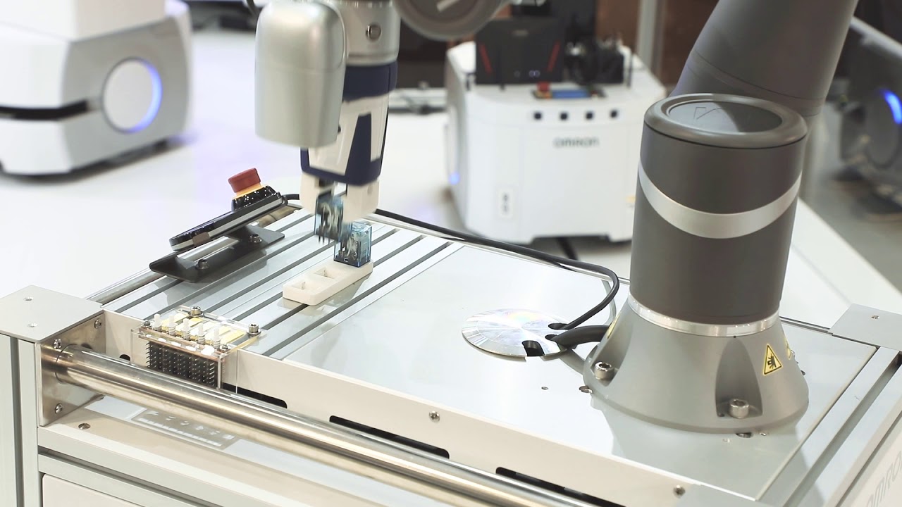 V3A024 TM Robot - Assembly Application with Omron AGV