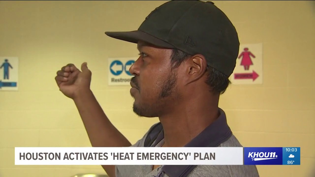 Houston activates 'heat emergency' plan amid record temperatures