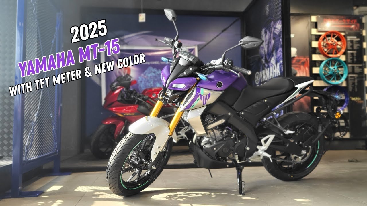 Yamaha MT-15 2025 Edition | TFT Console, New Colours, Full Review