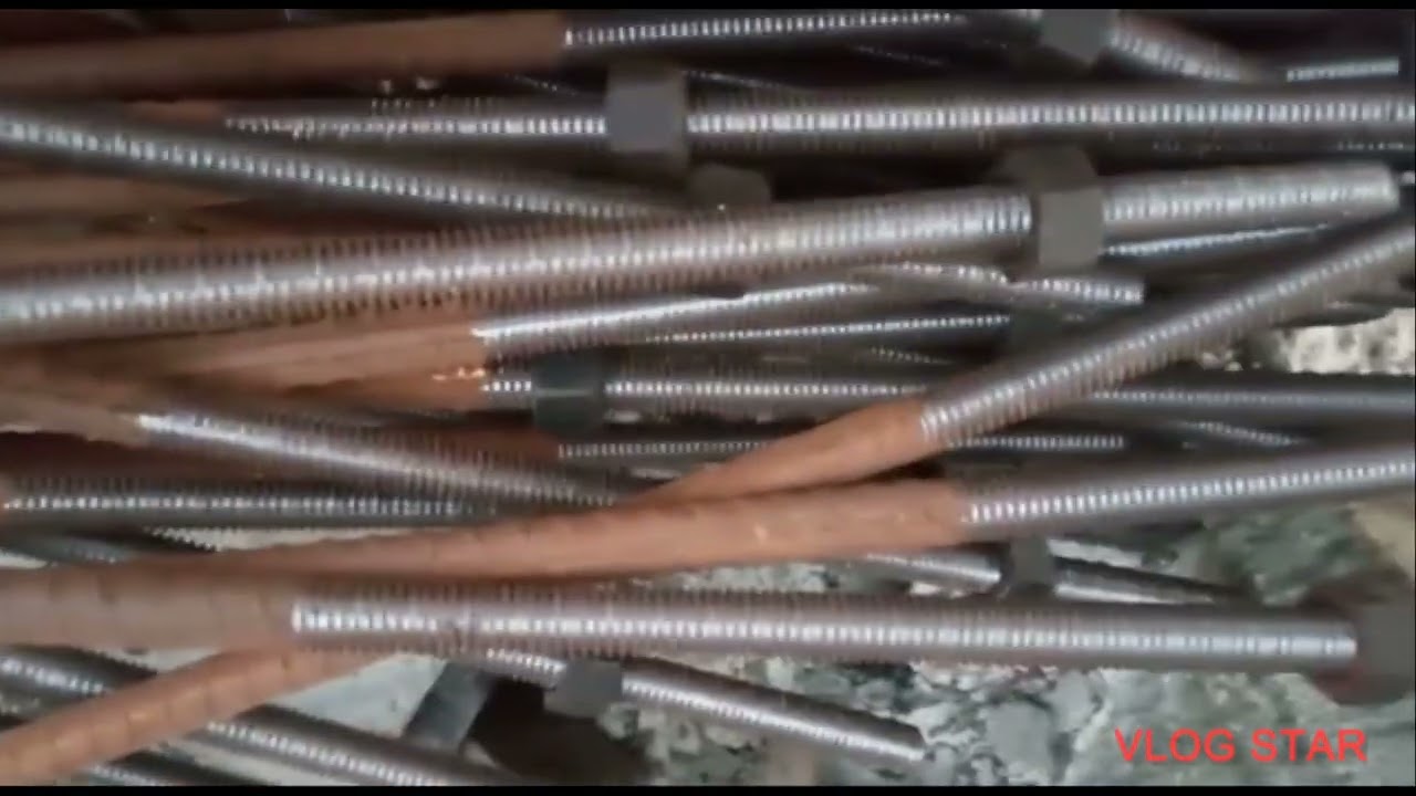 How To Make Tie Rods For Shuttering | Accurate Size | Vendor Details In Karachi Urdu/Hindi