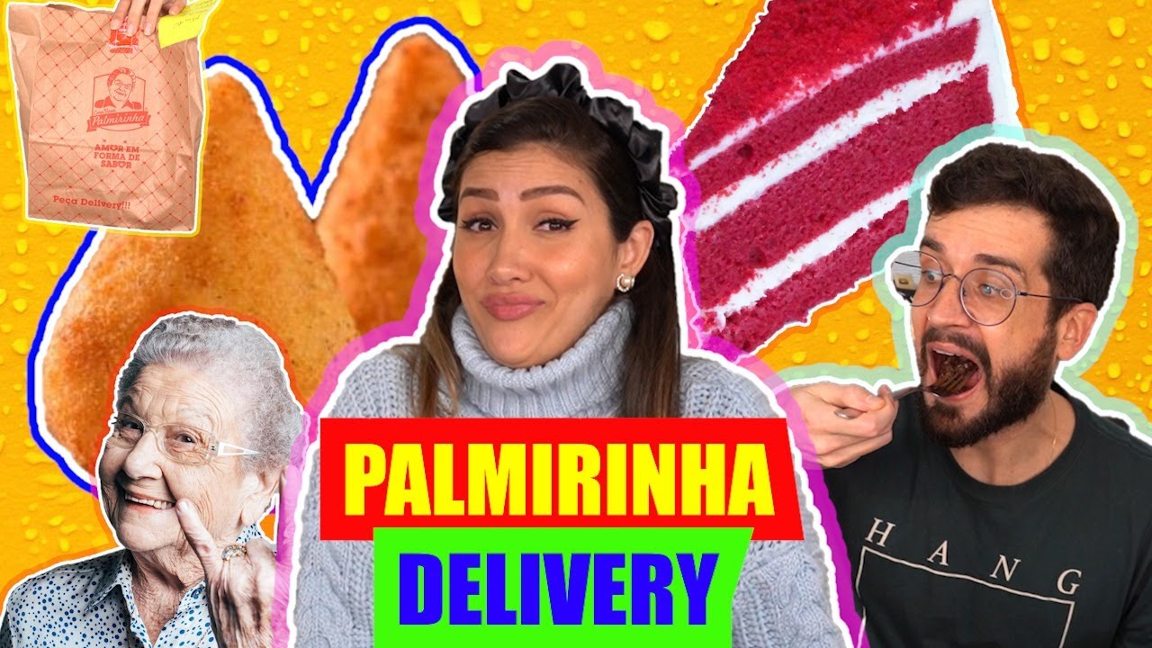 PROVANDO DOCES e SALGADOS da VOVÓ PALMIRINHA | DELIVERY