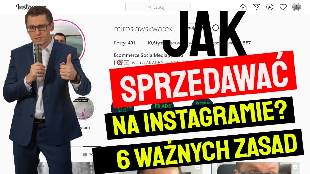 Jak sprzedawać na Instagramie? 6 Krytycznych Zasad Podcast