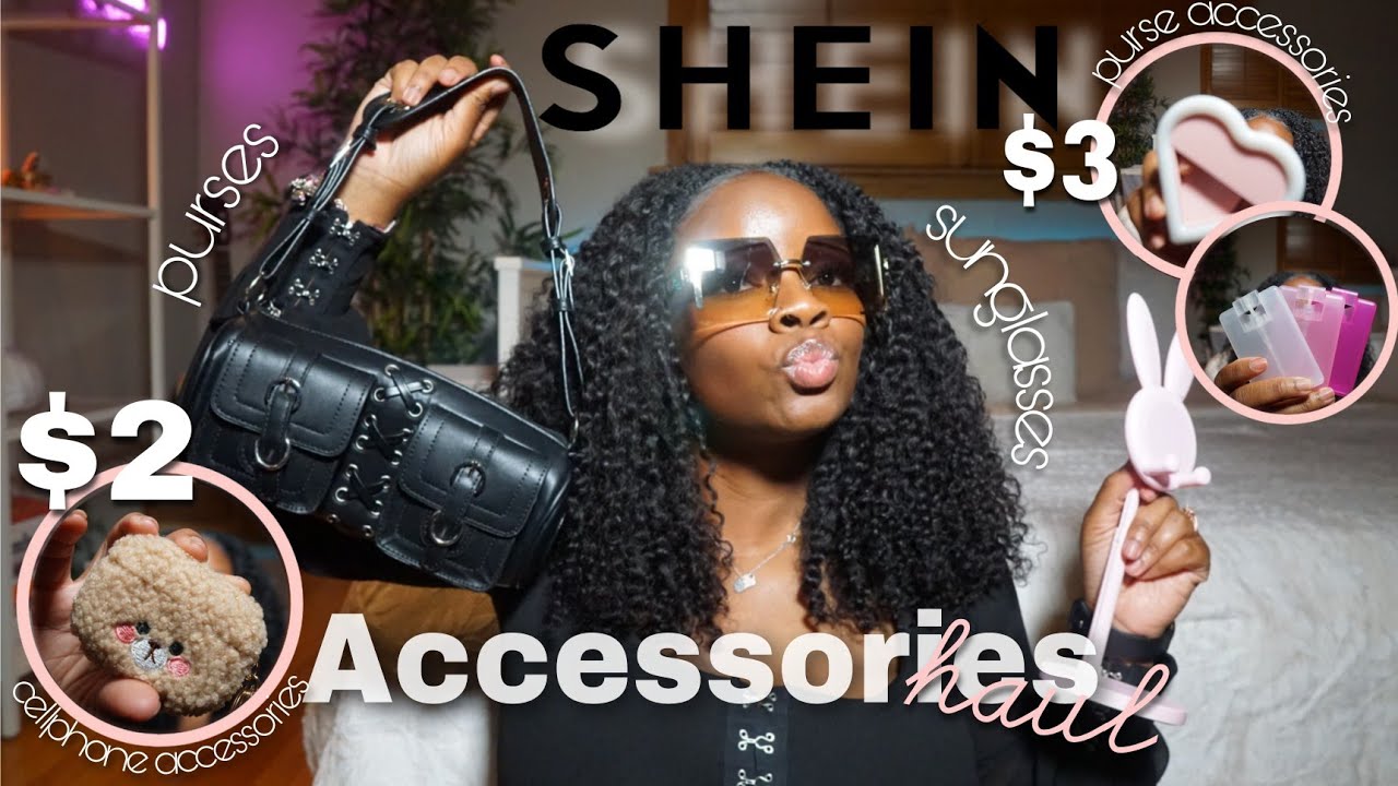 HUGE Shein Accessories Haul 2023 ♡ 40+ Items | Purses, Pink Girly Things, Gadgets & More