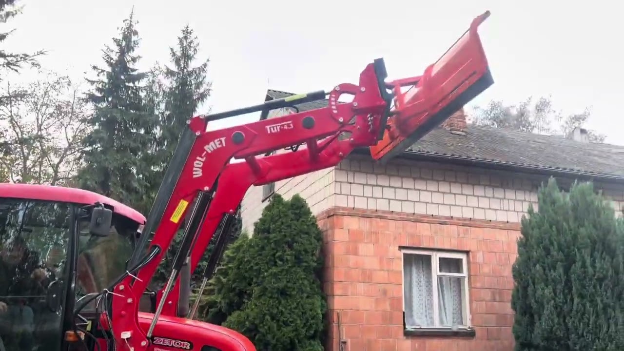 Dzwoń 536158029: Nowy nabytek Ładowacz czołowy Tur -4.3 WOŁ-MET 1500kg ZETOR PROXIMA 7341