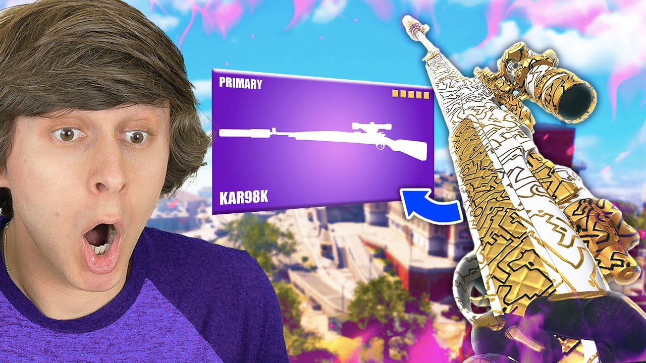 The ICONIC KAR98K META has RETURNED to Warzone
