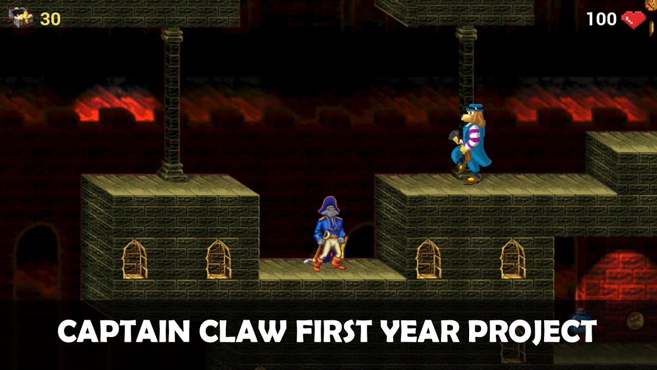 Captain Claw - First year university project