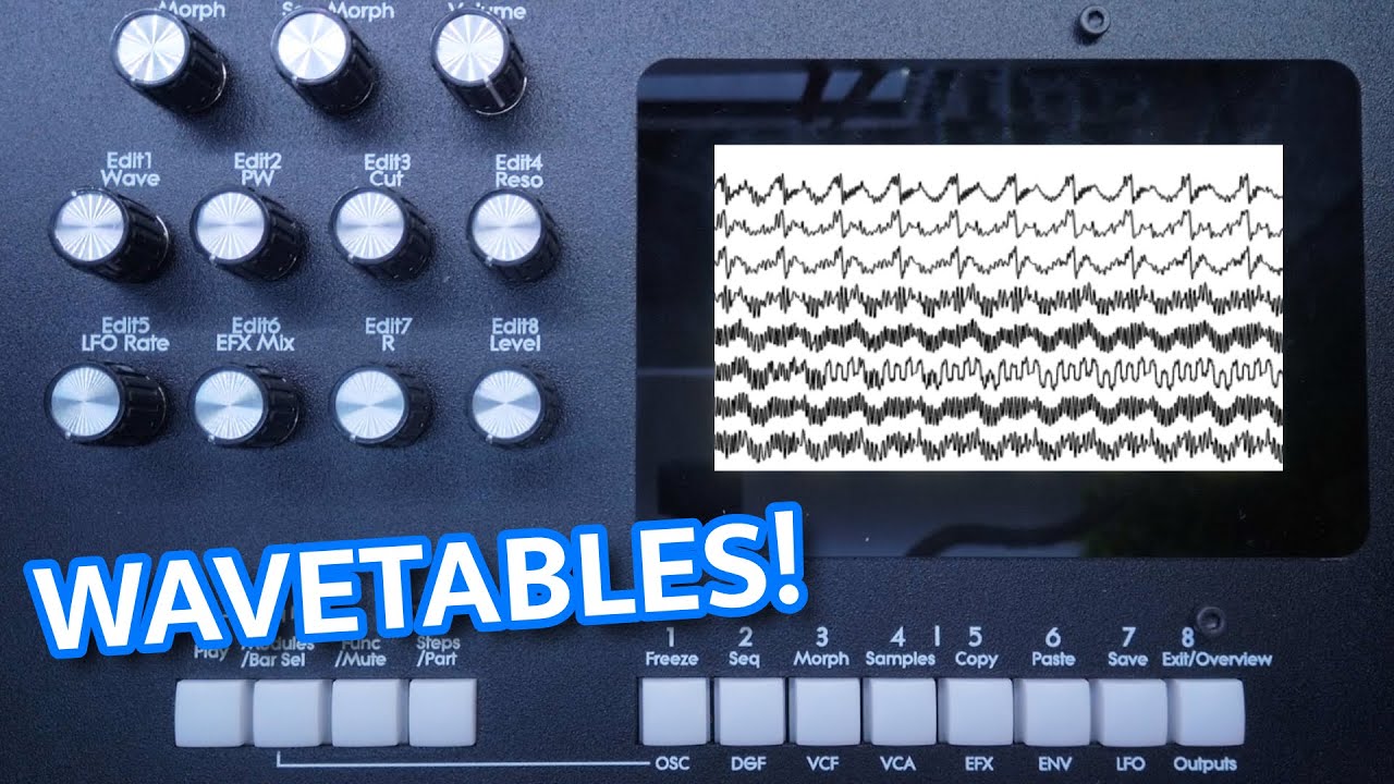 Gotharman's Urano: WAVETABLE Tutorial #TTNM
