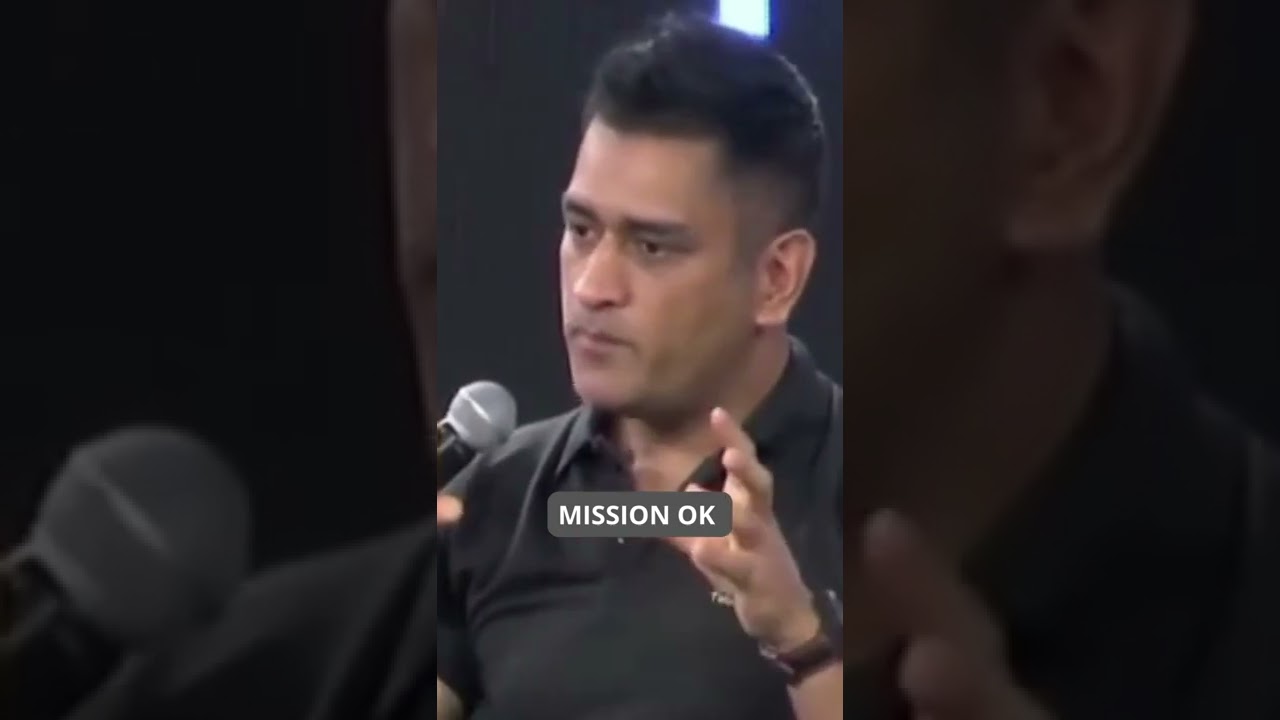 Start Being Honest to Yourself - M.S Dhoni | Male sigma rule | no ego no attitude status
