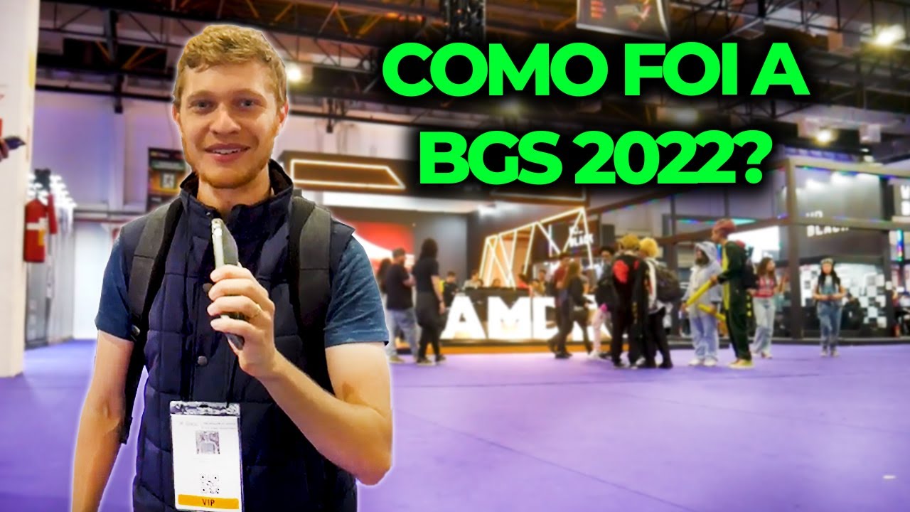 FUI NA BGS 2022 PELA PRIMEIRA VEZ, GOSTEI? COMO FOI? (BRASIL GAME SHOW)
