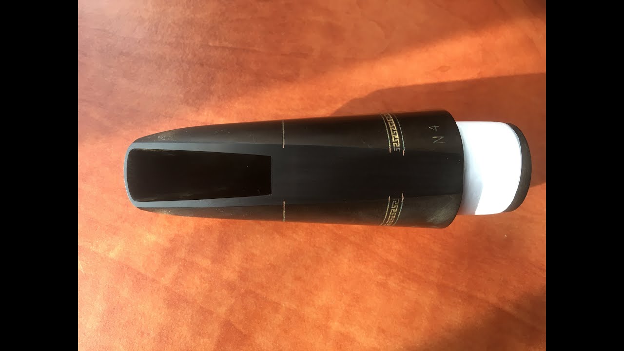 Riffault Superfini Clarinet Mouthpiece before & after refacing