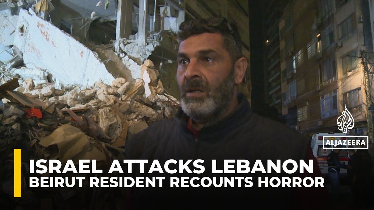 'They just targeted civilians&rsquo;: Beirut resident recounts horror of Israeli strike on Lebanon