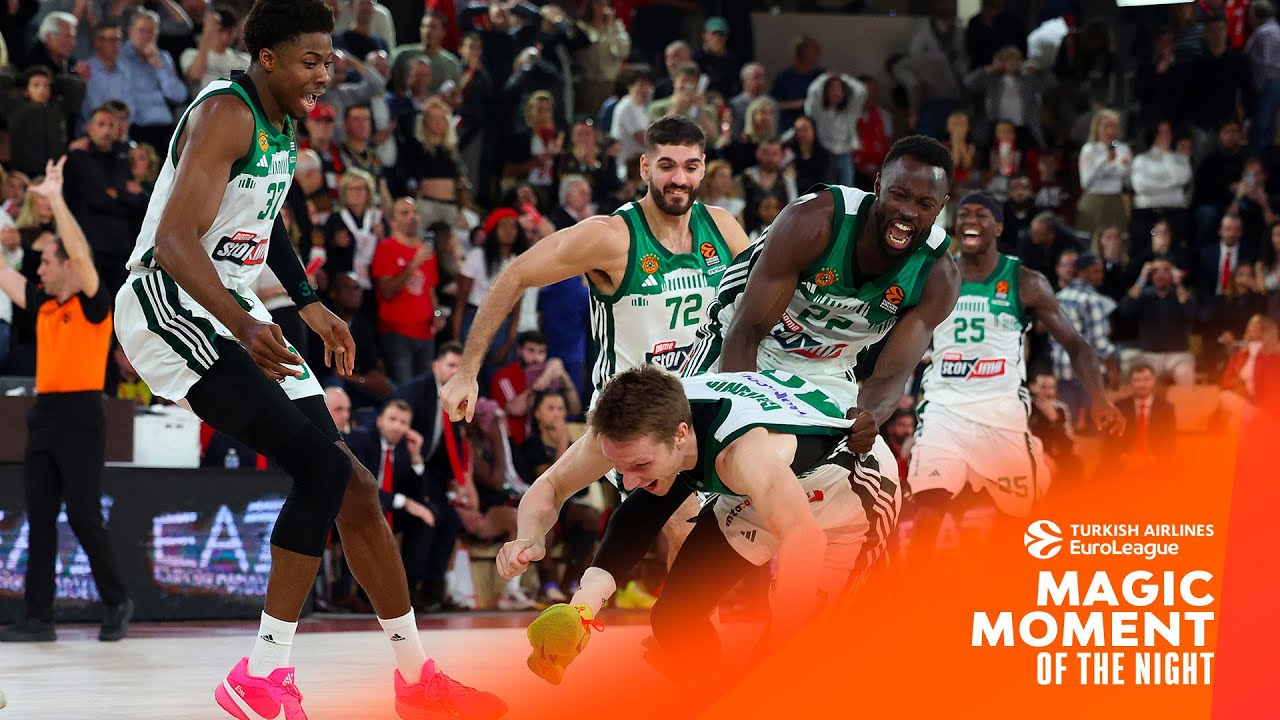 Magic Moment of the Night: Grigonis wins it!