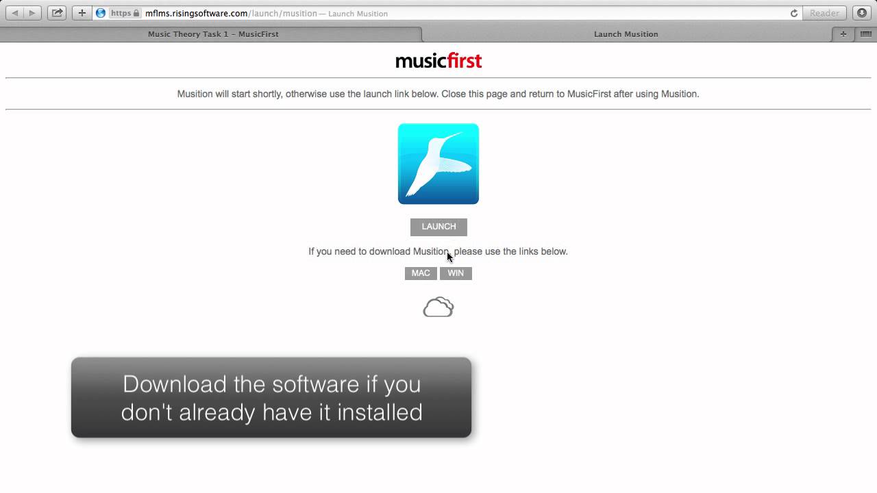 Auralia & Musition 4.5 - MusicFirst Classroom - Completing a task