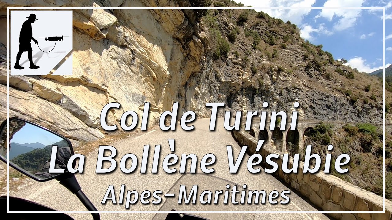 Col de Turini (La Boll&egrave;ne-V&eacute;subie), Road M70, Provence-Alpes-Cote d'Azur, France - by motorcycle