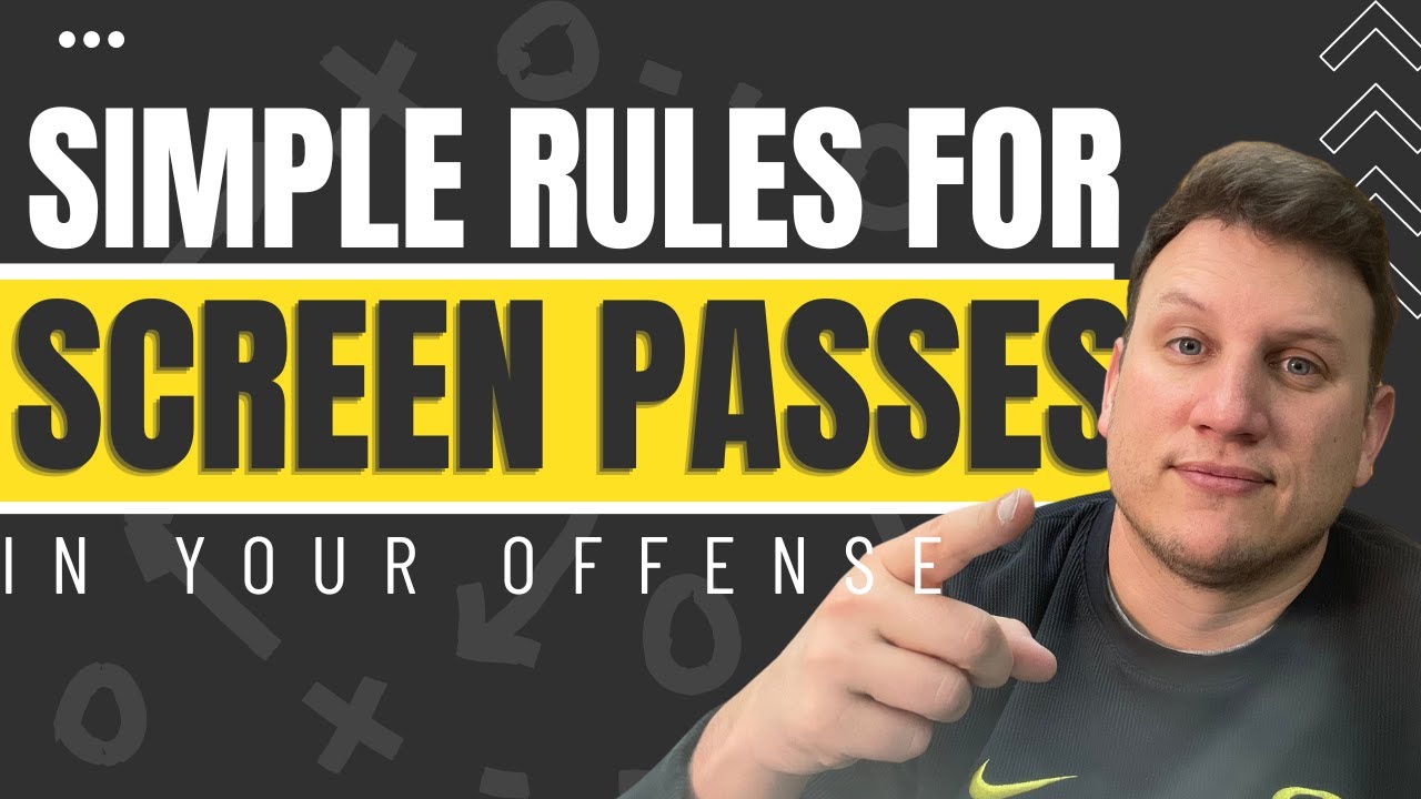 Simple Screen Passes in Football & Blocking Rules