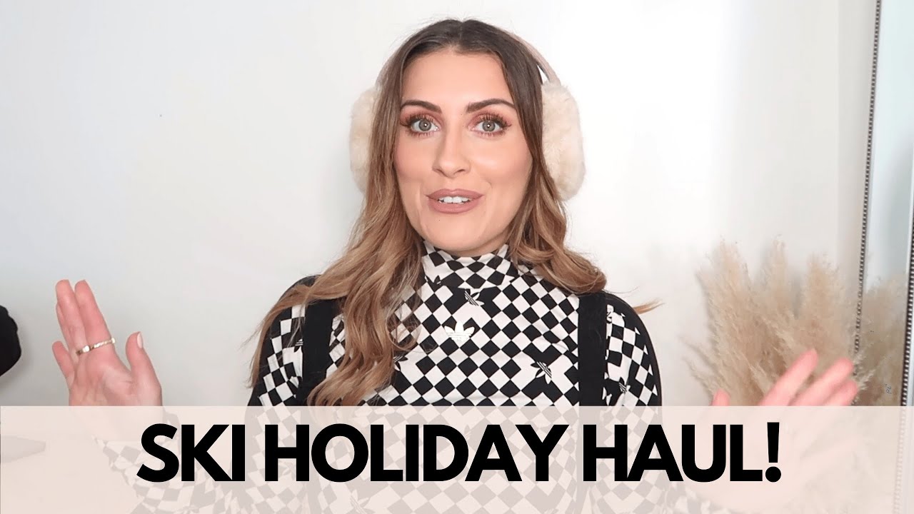 SKI WEAR HAUL - PACK WITH ME! Ski suit, Moon Boots, Accessories