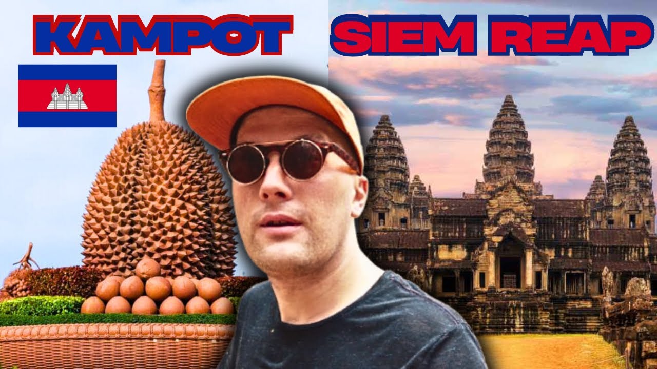 Kampot and Siem Reap - a Few Differences - Comparing Cambodian Towns