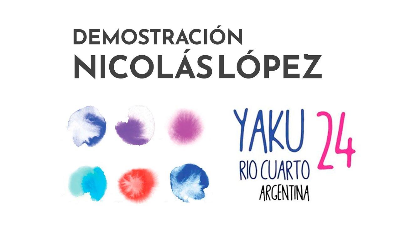 Nicolás López - Yaku 2024 - Festival Internacional de Acuarela