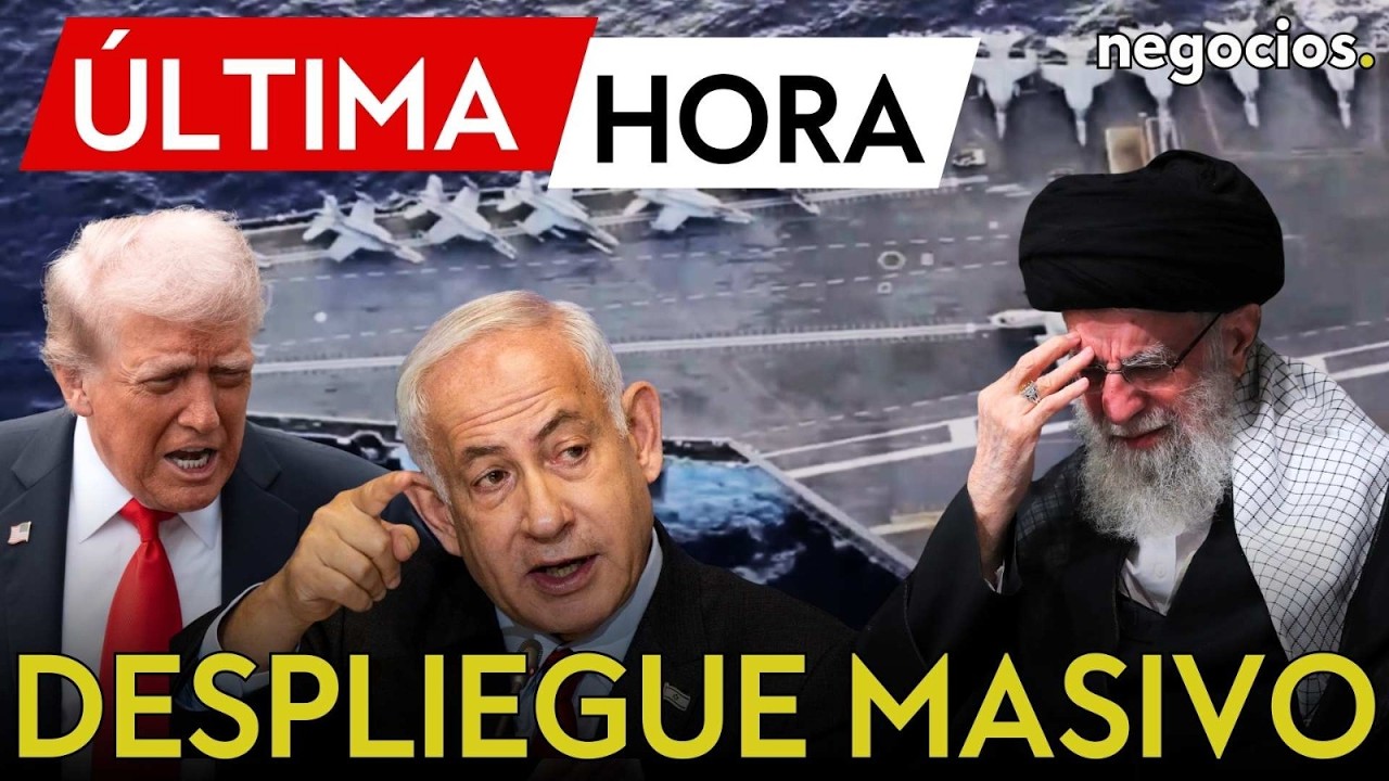 &Uacute;LTIMA HORA: El buque de guerra m&aacute;s grande del mundo llega a Israel y eleva la tensi&oacute;n Ir&aacute;n-EEUU
