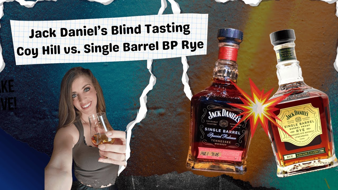 Blind Tasting Jack Daniel’s Coy Hill vs Single Barrel Barrel Proof Rye | You Won't Believe This One!