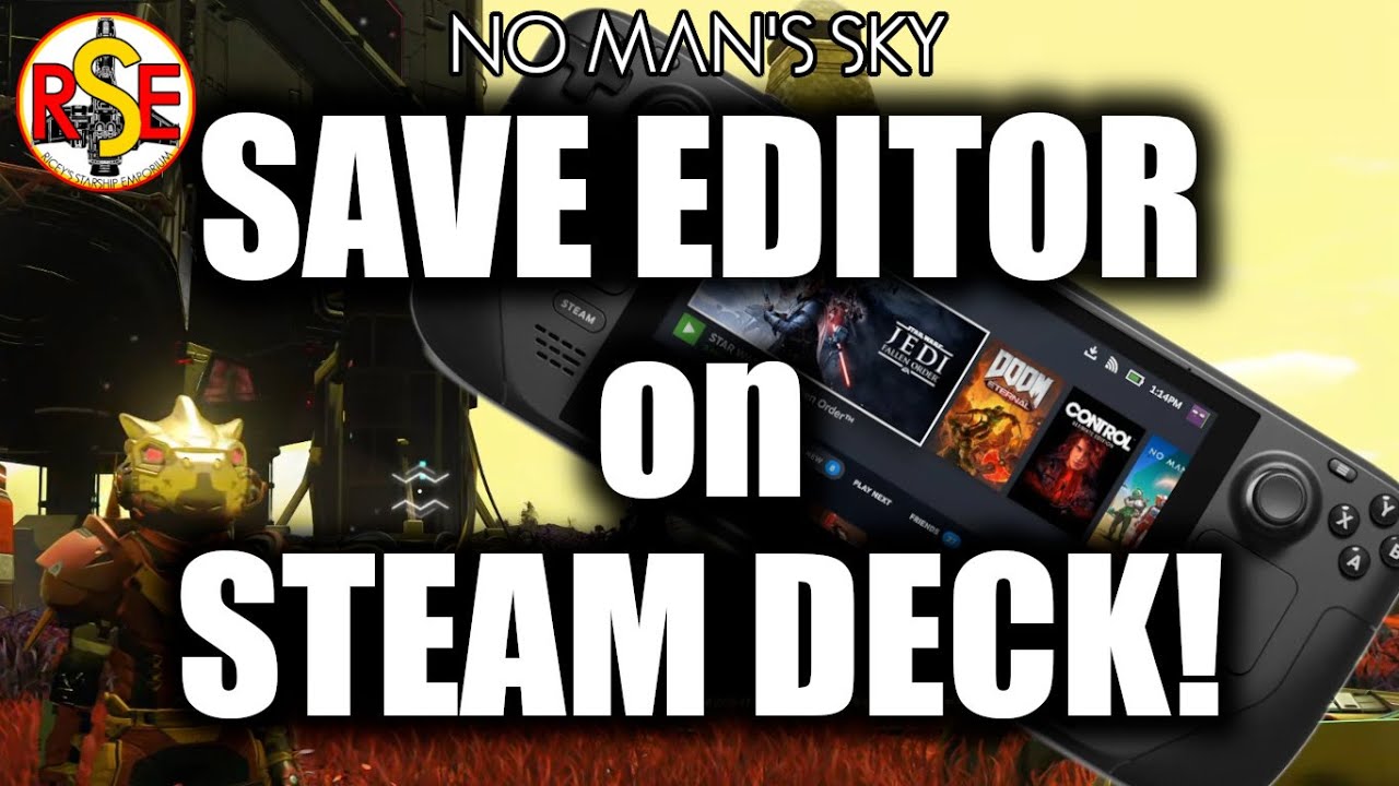 How-to run the NMS Save Editor on Steam Deck | Goatfungus | No Man's Sky