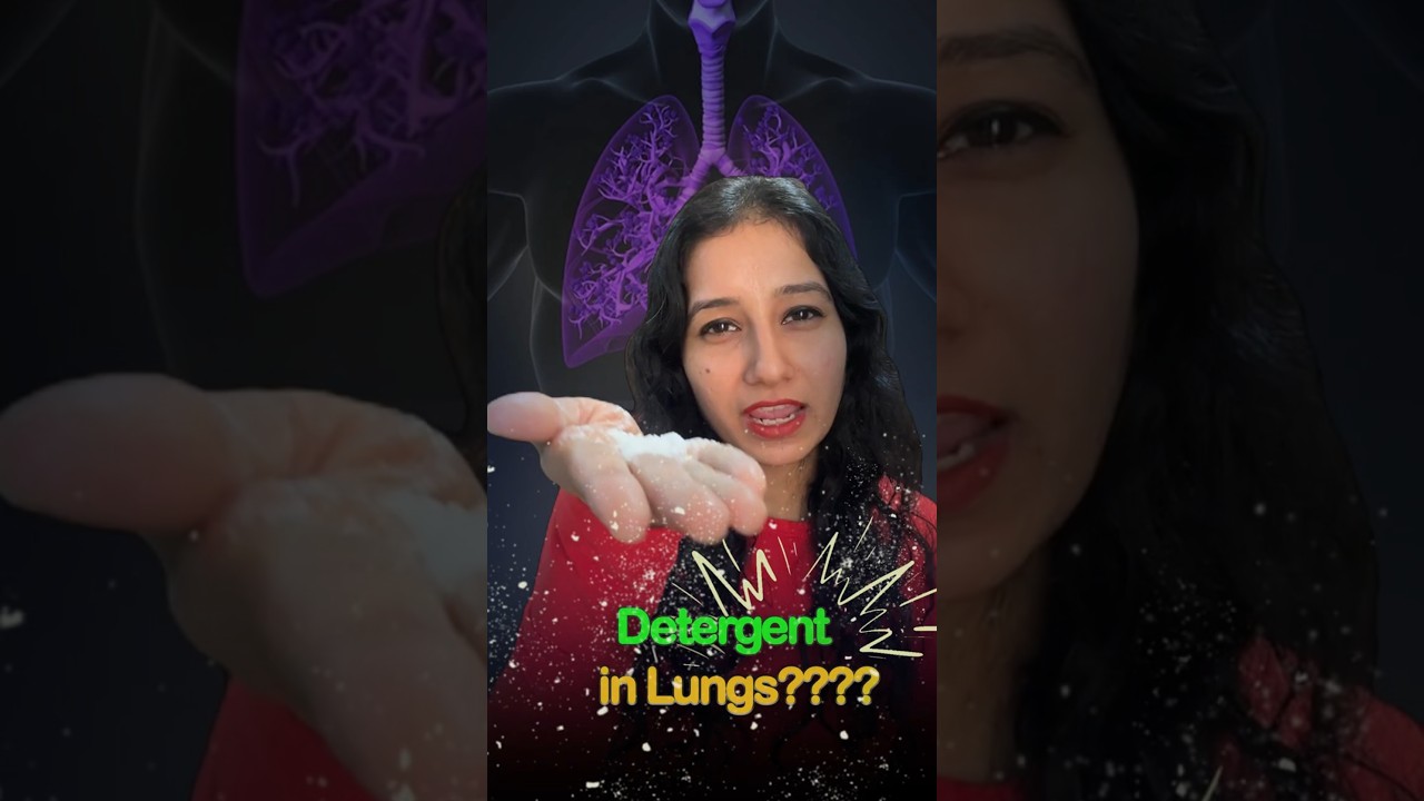 &ldquo;Your lungs use a detergent every second &mdash; here&rsquo;s how!&rdquo;