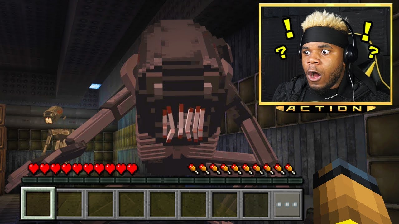 THIS IS THE SCARIEST MINECRAFT MAP EVER... *SCARY* (YaBoiAction)