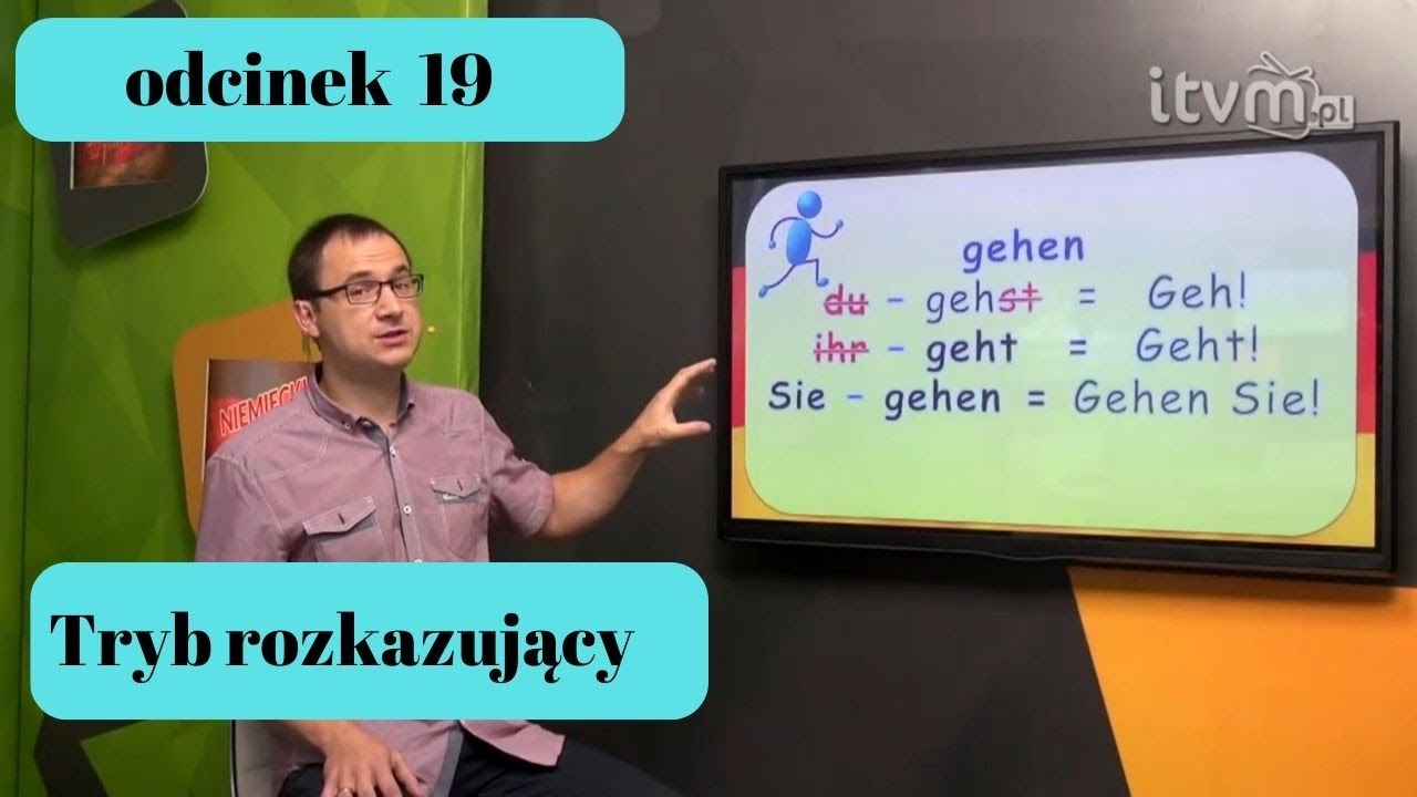 Niemiecki w parę minut 19 - Tryb rozkazujący - gerlic.pl