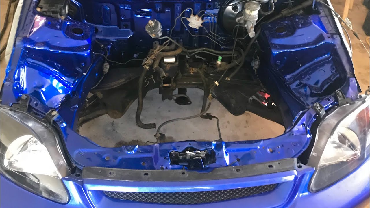 EASY DIY WIRE TUCK EK CIVIC EM1