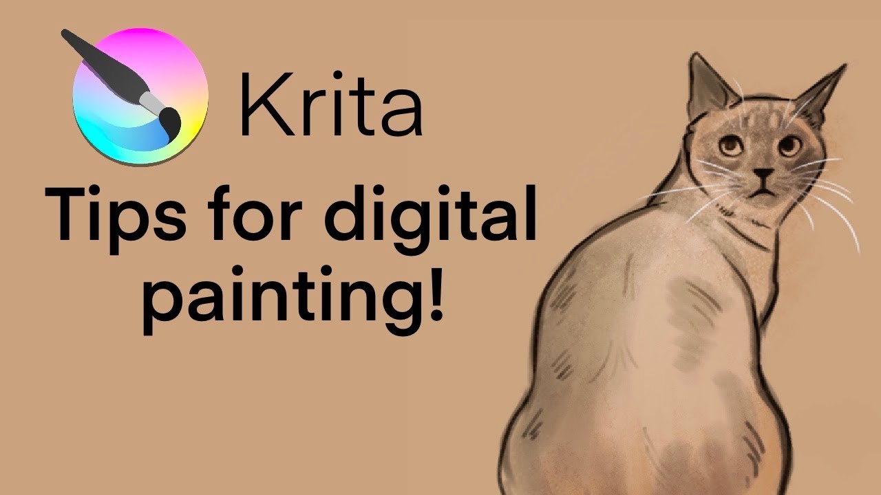 8 СОВЕТОВ для более быстрой покраски в KRITA!