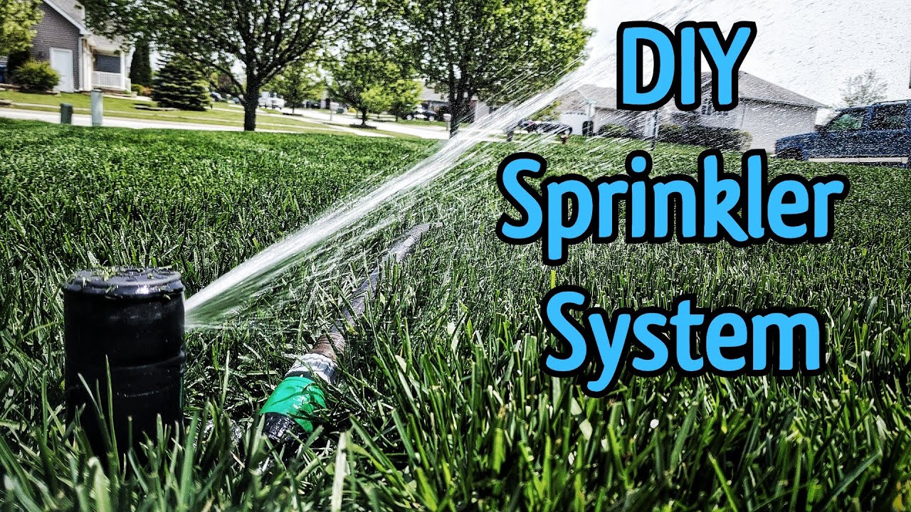 The BEST DIY Sprinkler System // Lawn Irrigation // Quick Snap