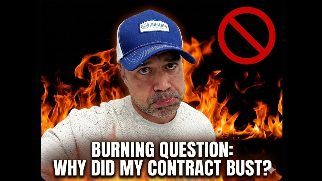 Why Did The Contract On My Home Sale Bust? | Burning Questions Real Estate Series