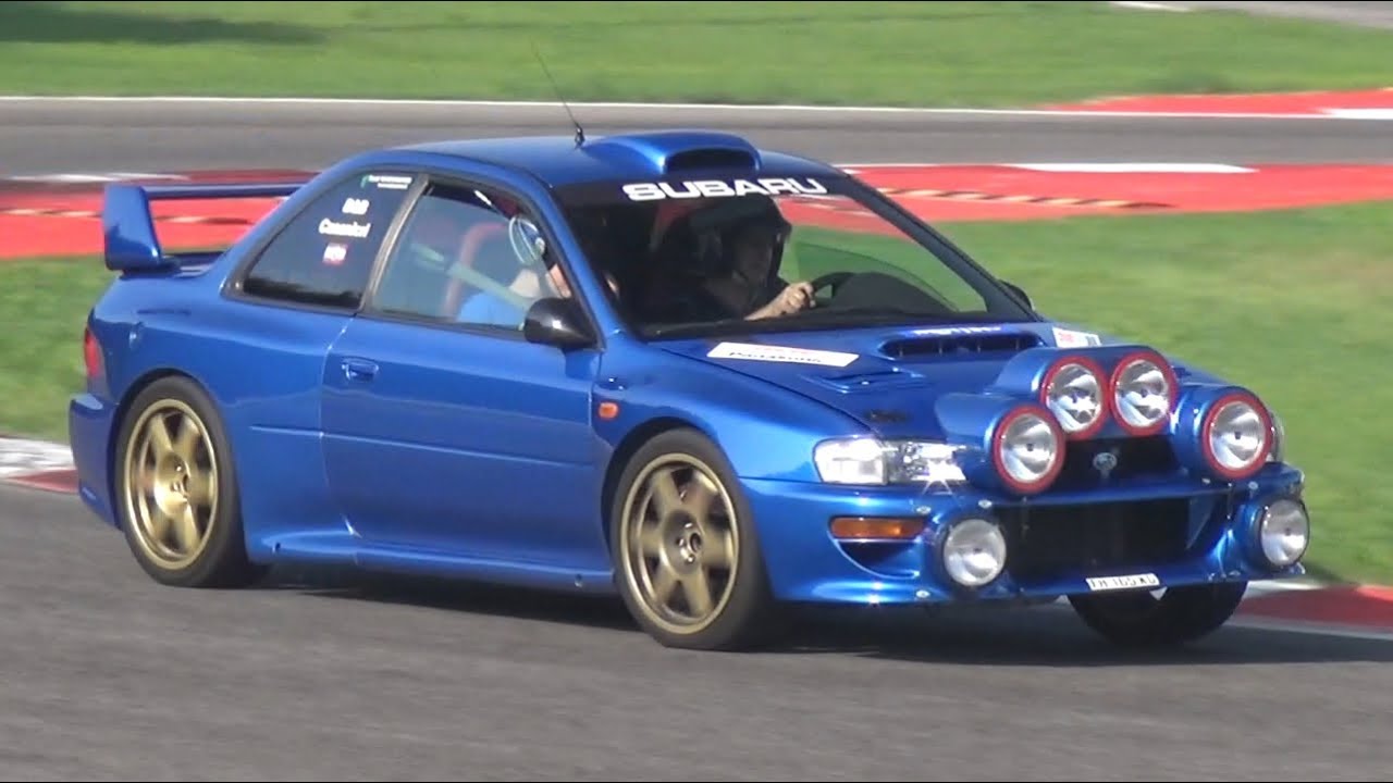 Street-Legal Subaru Impreza S5 WRC Replica on Track! - Lovely Boxer Rumble SOUND!