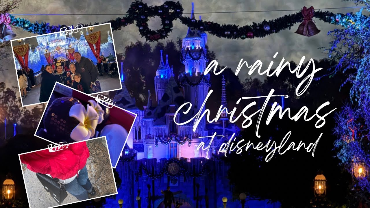 A Rainy Christmas @ Disneyland 
