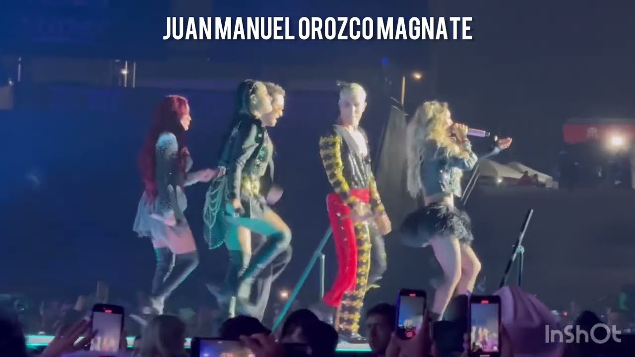 RBD 2do SHOW SOY REBELDE TOUR 2023 ESTADIO MÓVIL SÚPER MONTERREY NL 24 11 2023