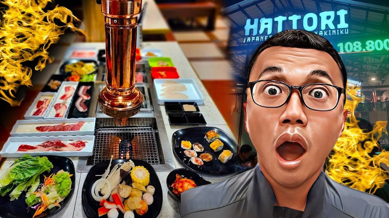 HATTORI ALL YOU CAN EAT REVIEW! AYCE Jepang Murah dan Enak di Jakarta | 100.000 WORTH IT BANGET!!
