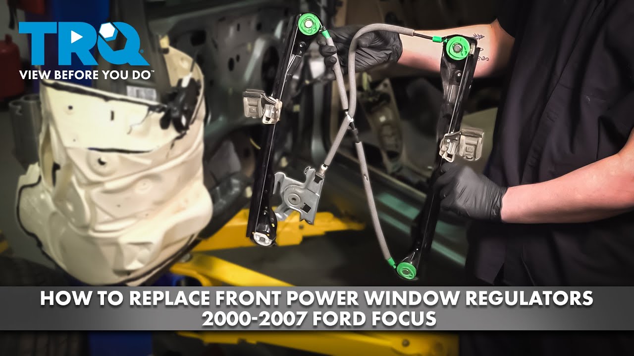 Как заменить передние электрические стеклоподъемники Ford Focus 2000-2007