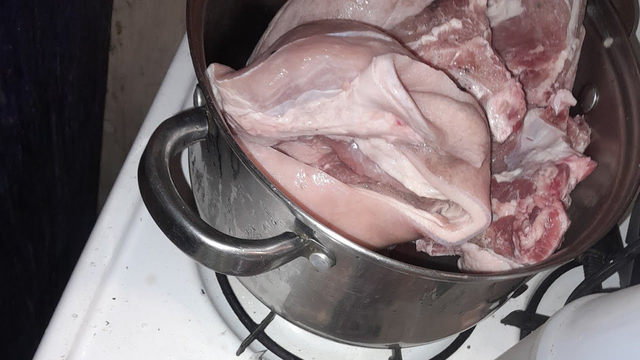 #jamaican #food Cooking Recipe Pork Meat A Seasoning up fi Jerk & Cook #100kvews 