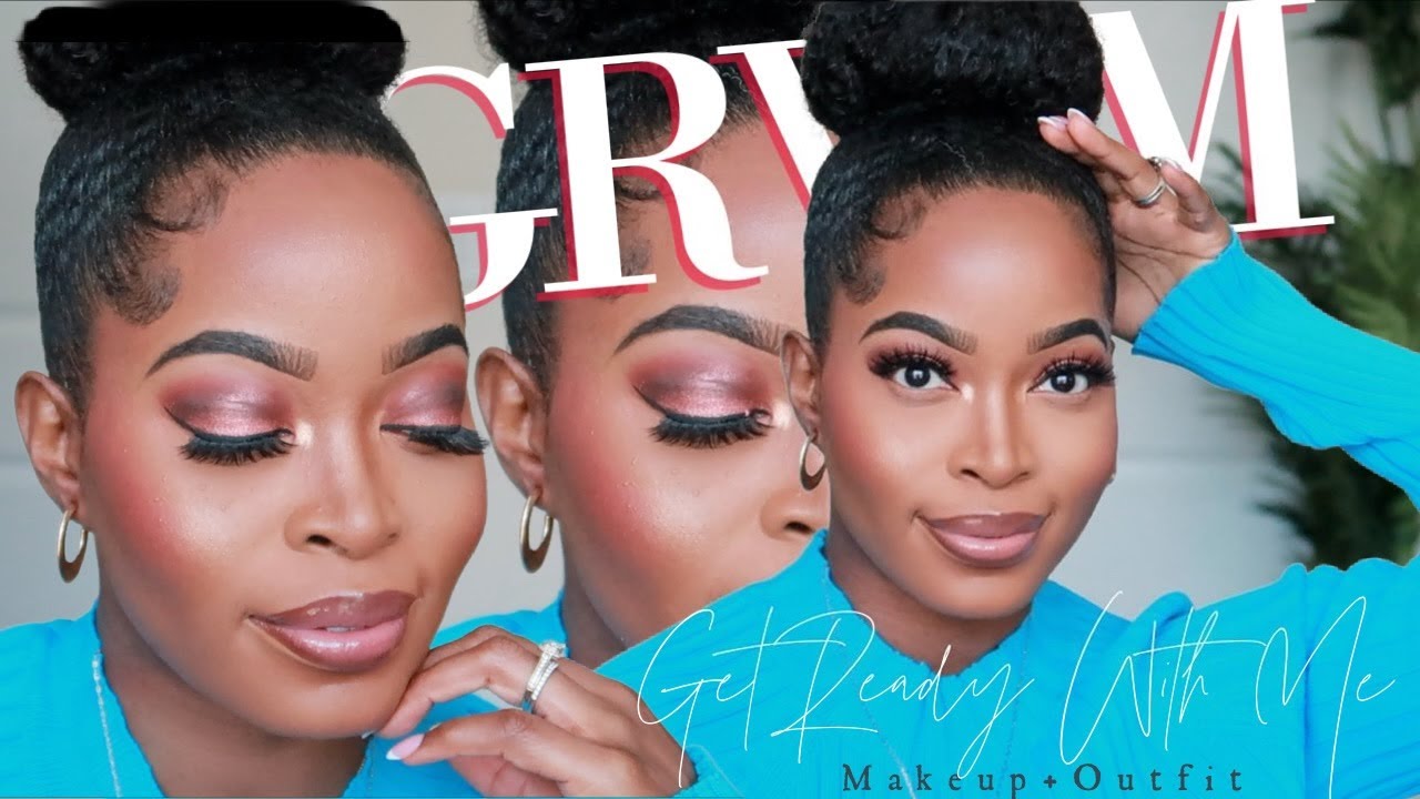 FULL GRWM🔥 FLAWLESS SOFT GLAM MAKEUP FOR BEGINNERS for WOC 😍*DETAILED* | 💕MsNaturally Mary