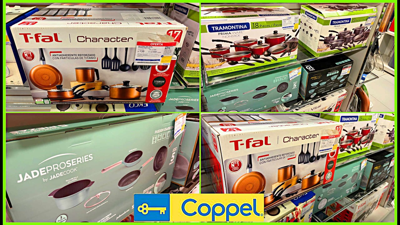BATERÍAS DE COCINA 🥘🧑‍🍳 EN COPPEL 🤑💙