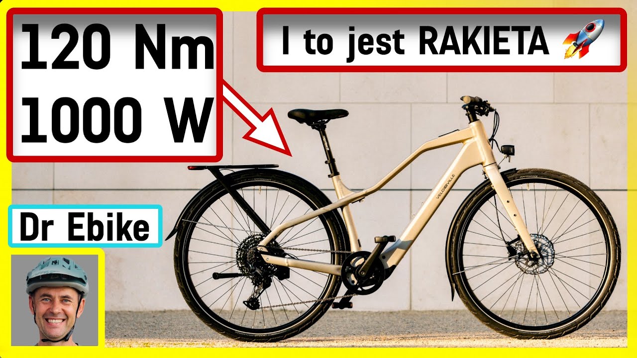 120 Nm i 1000 W od DJI Avinox w rowerze miejskim? REVO-C od Velo De Ville łamie granice! #drebike