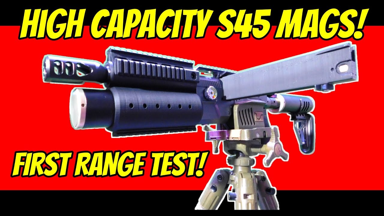 The Day It Started to WORK: Bin Tac S45 PCP Air RIfle HIGH CAPACITY MAG R&D Testing RANGE DAY! #wow