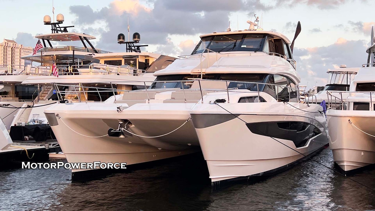 Aquila Largest Power Catamaran 70 Luxury Yacht Walkthrough