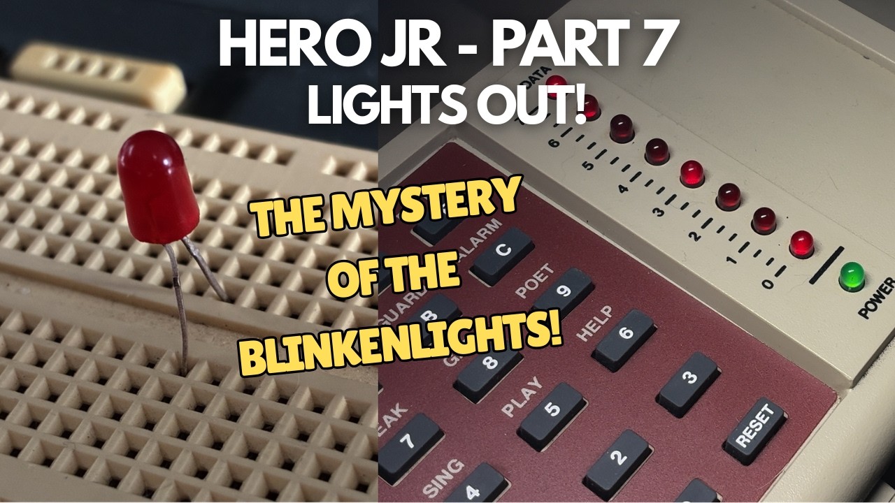 Hero Jr Robot - Part 7 - Lights Out