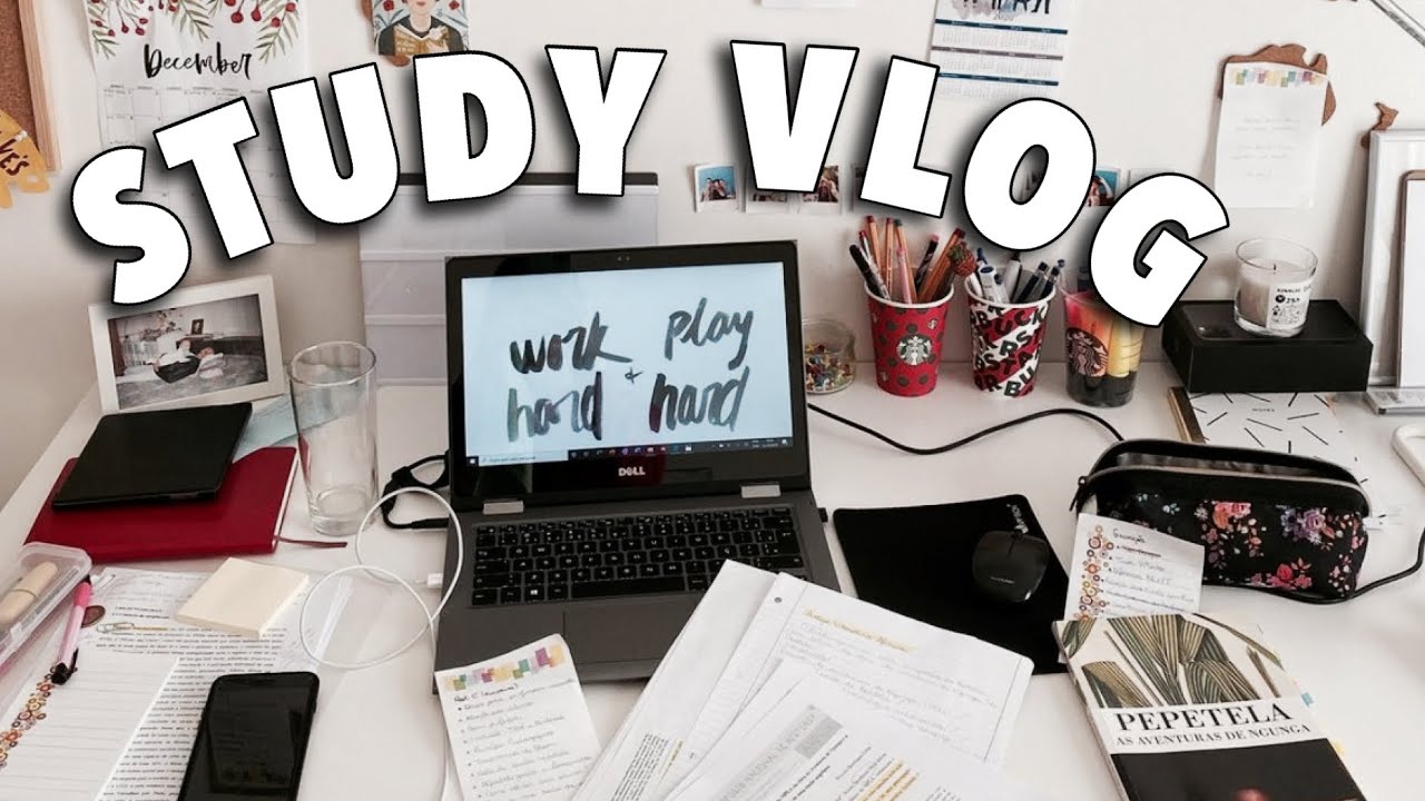 STUDY VLOG: COLOCANDO A MATÉRIA EM DIA * NARRADO* | Bruna Martiolli