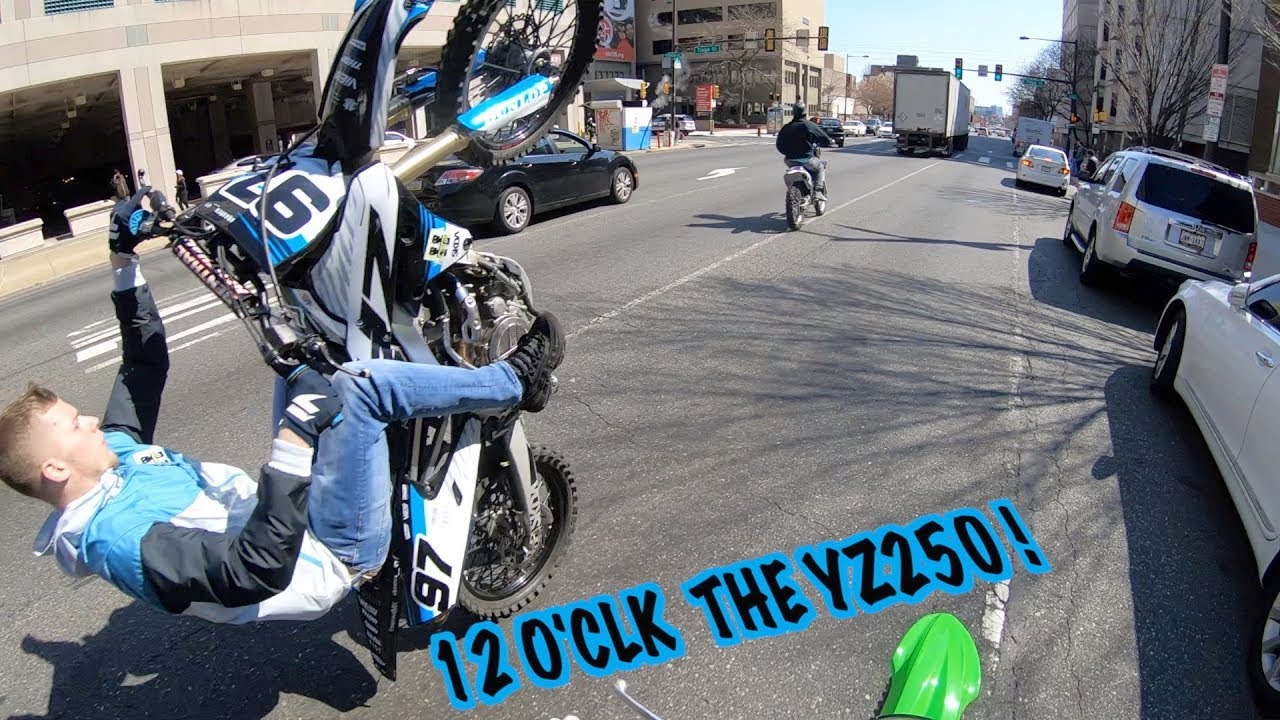 WILD YZ250F WHEELIES ! | BRAAP VLOGS