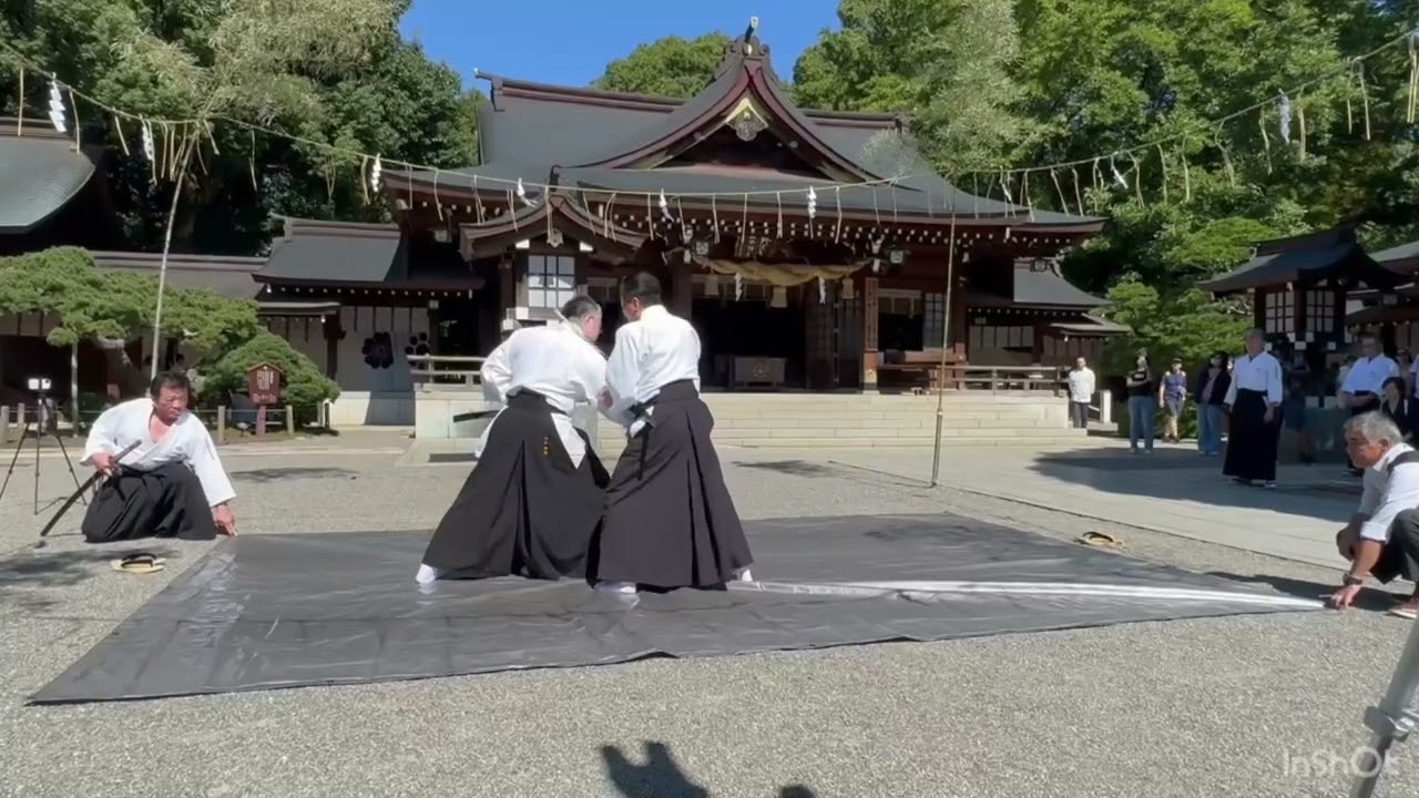 令和６年　出水神社奉納演武２【大東流合気柔術】